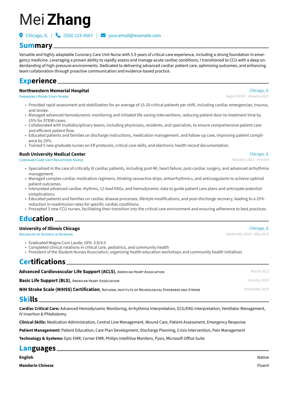 Career changer version - Page 1