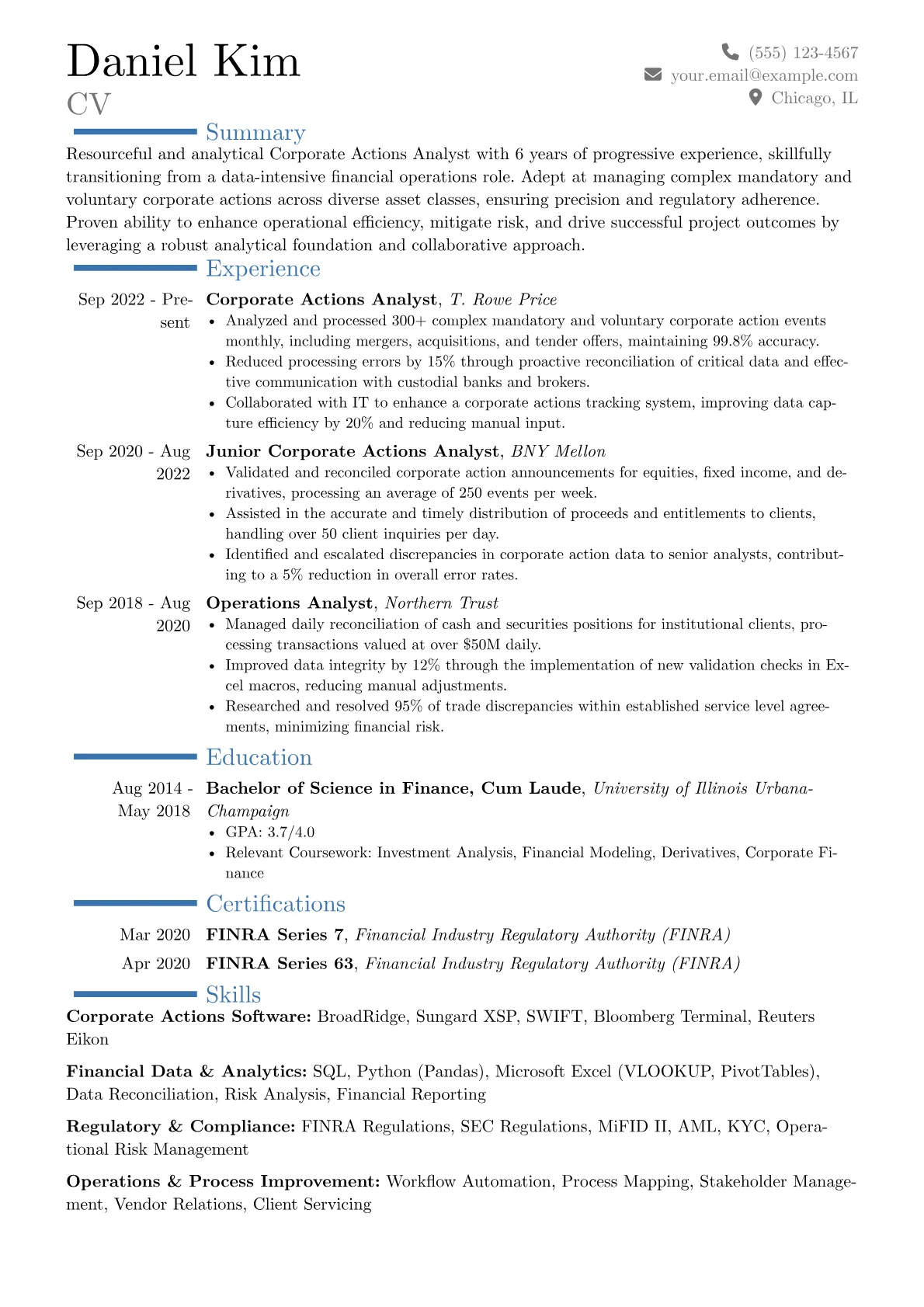 Career changer version - Page 1