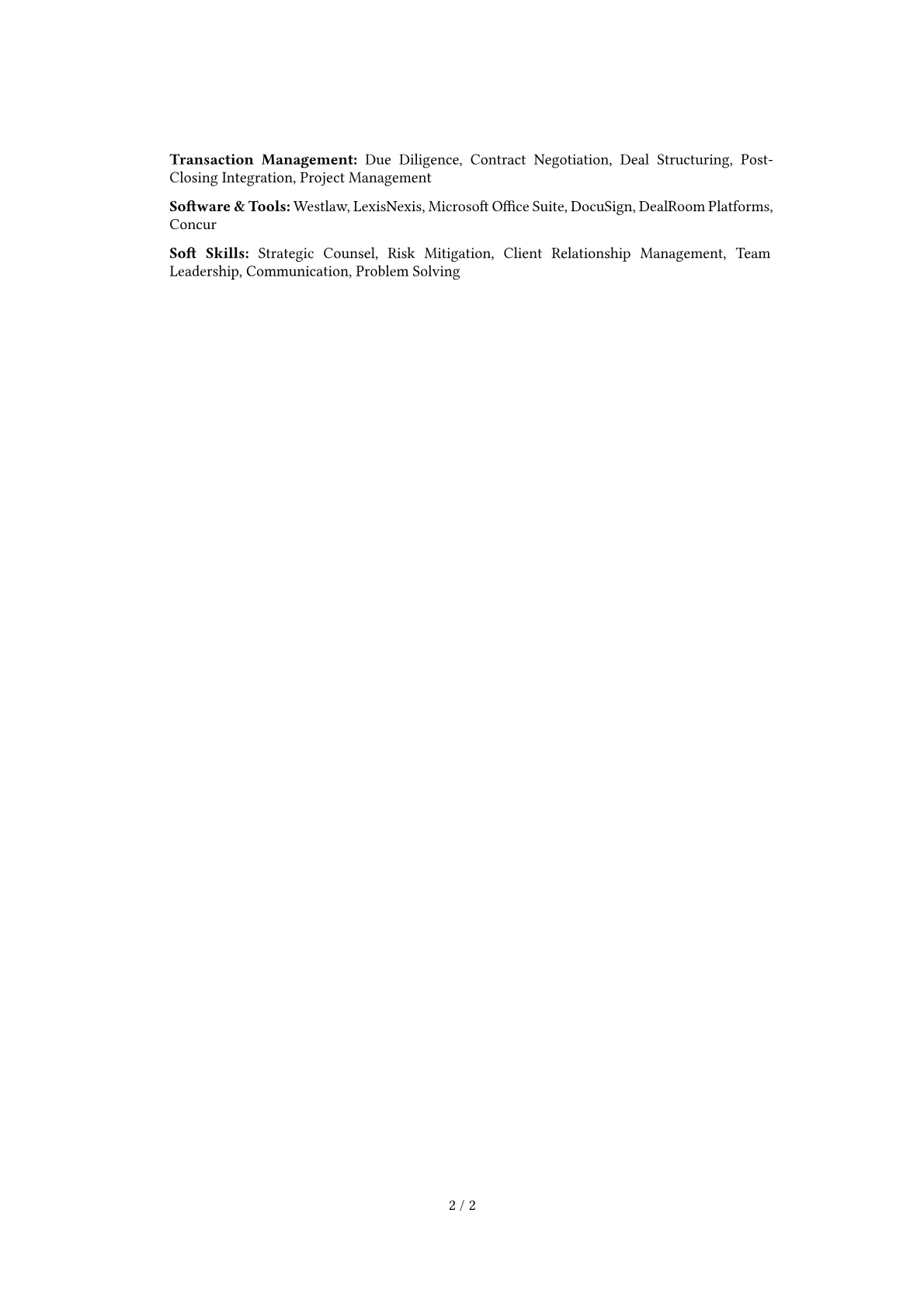 Career changer version - Page 2
