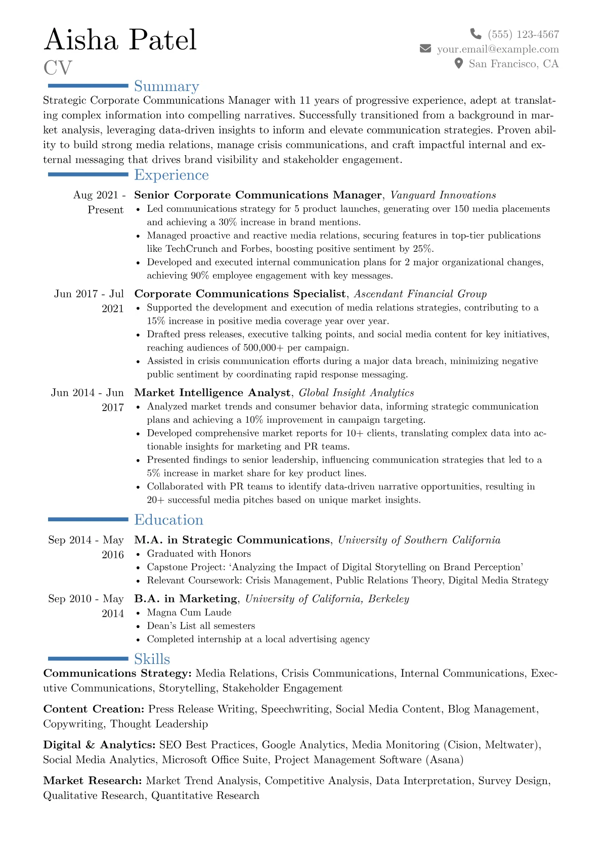 Career changer version - Page 1
