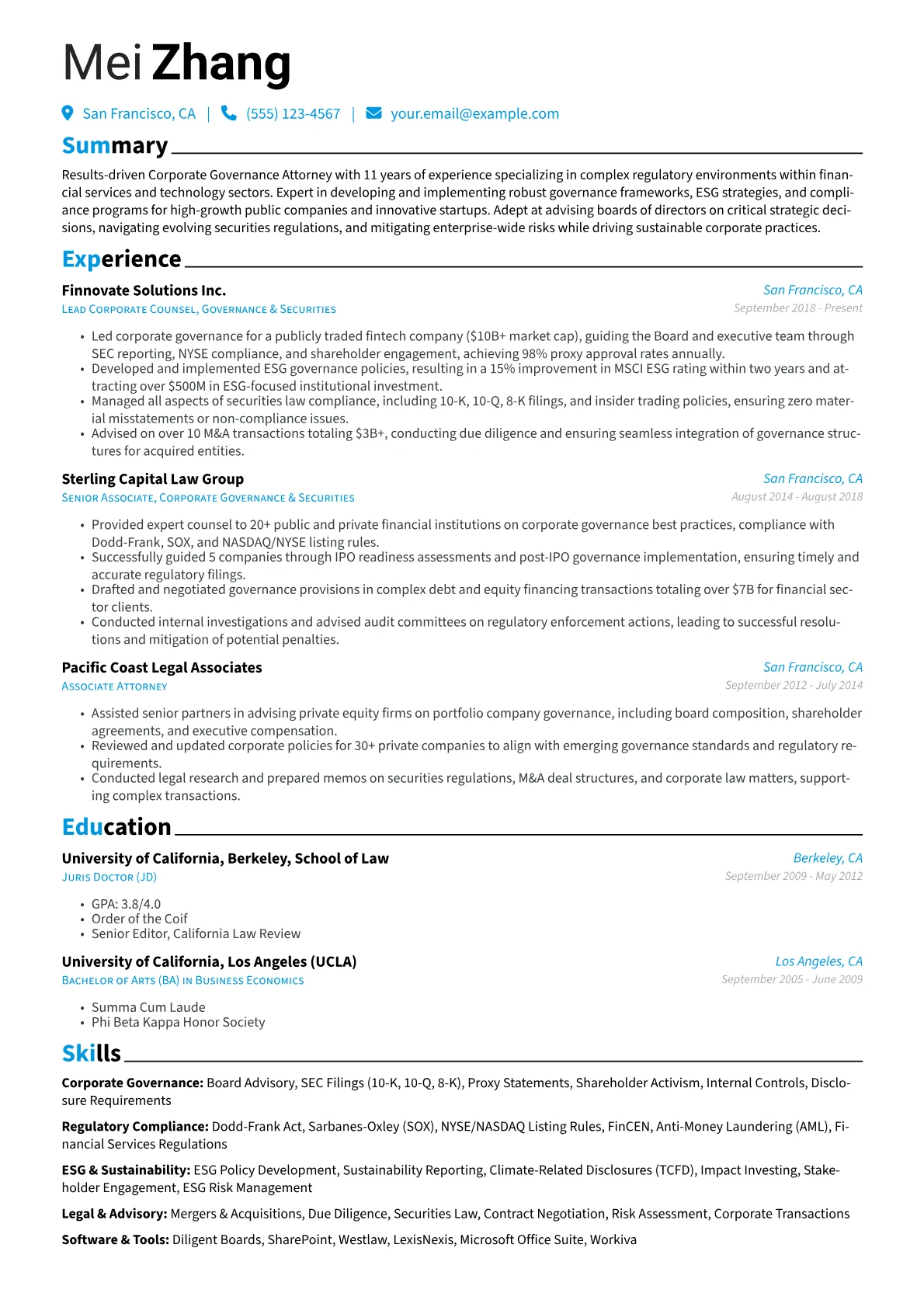 Corporate Governance version - Page 1