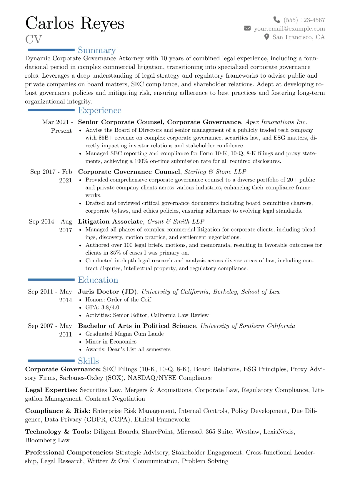 Career changer version - Page 1