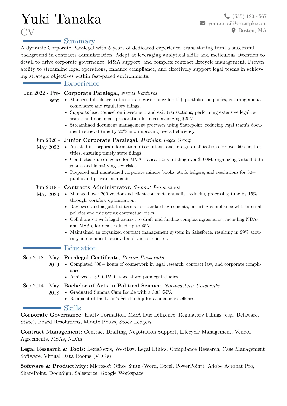 Career changer version - Page 1