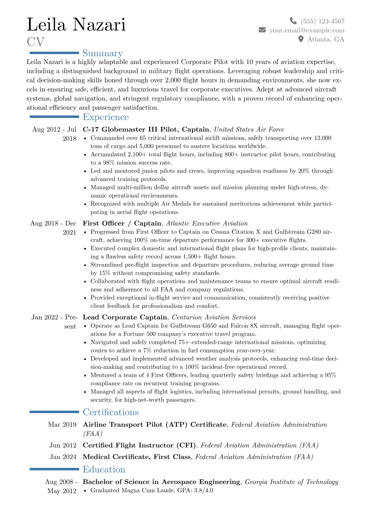 Career changer version - Page 1