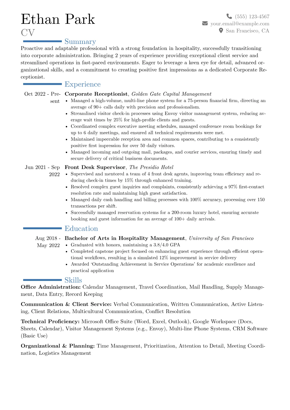 Career changer version - Page 1