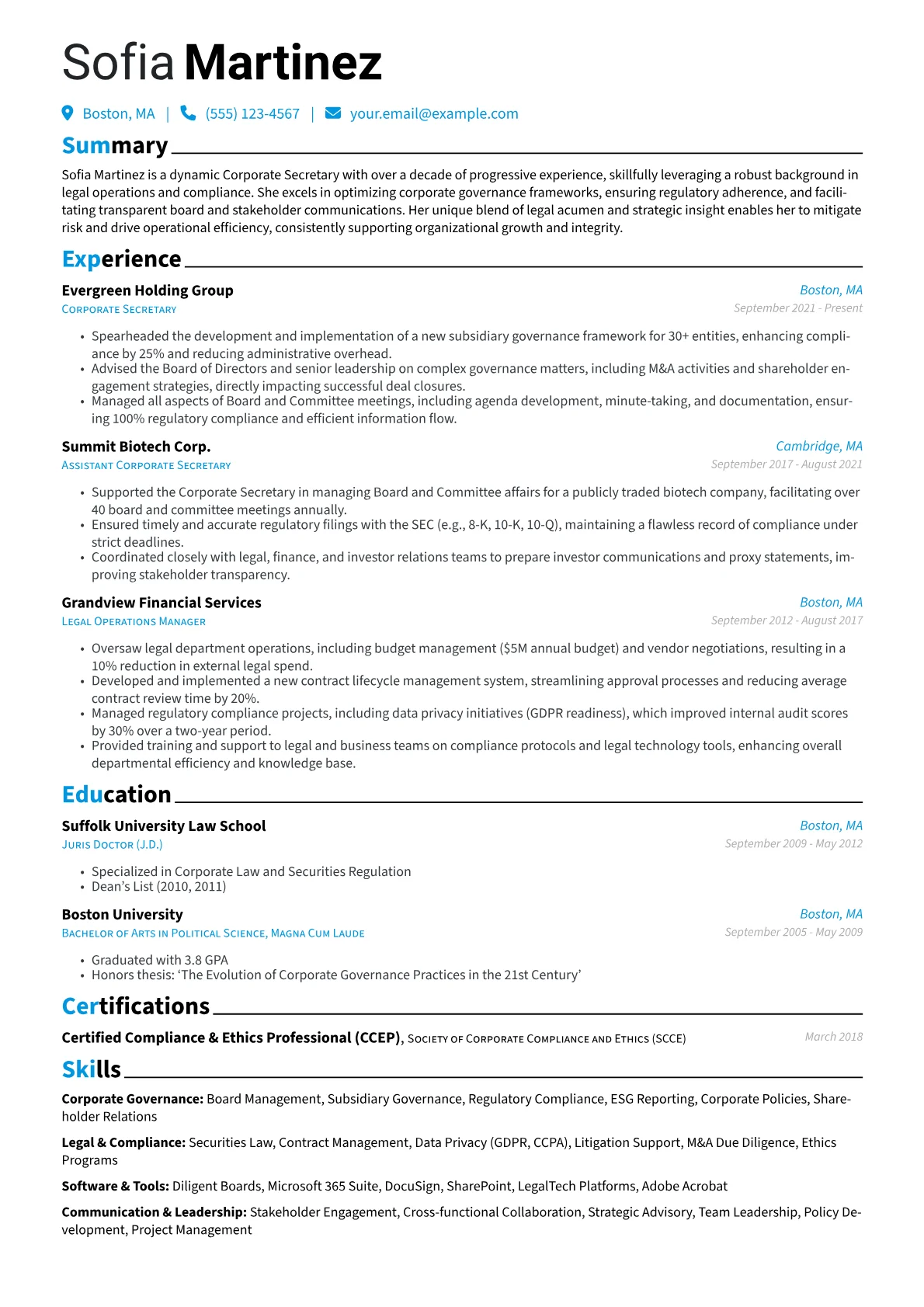 Career changer version - Page 1