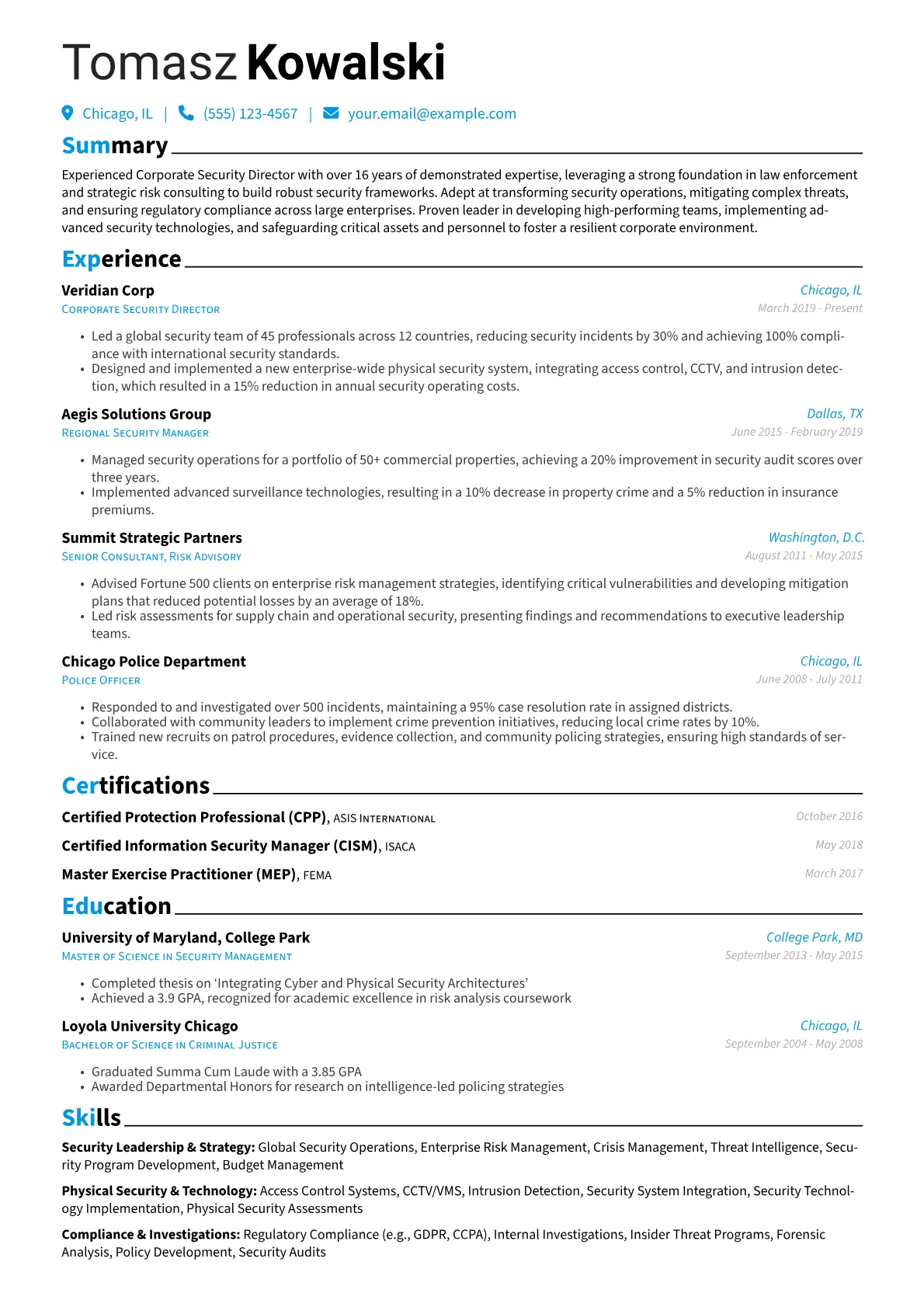 Career changer version - Page 1