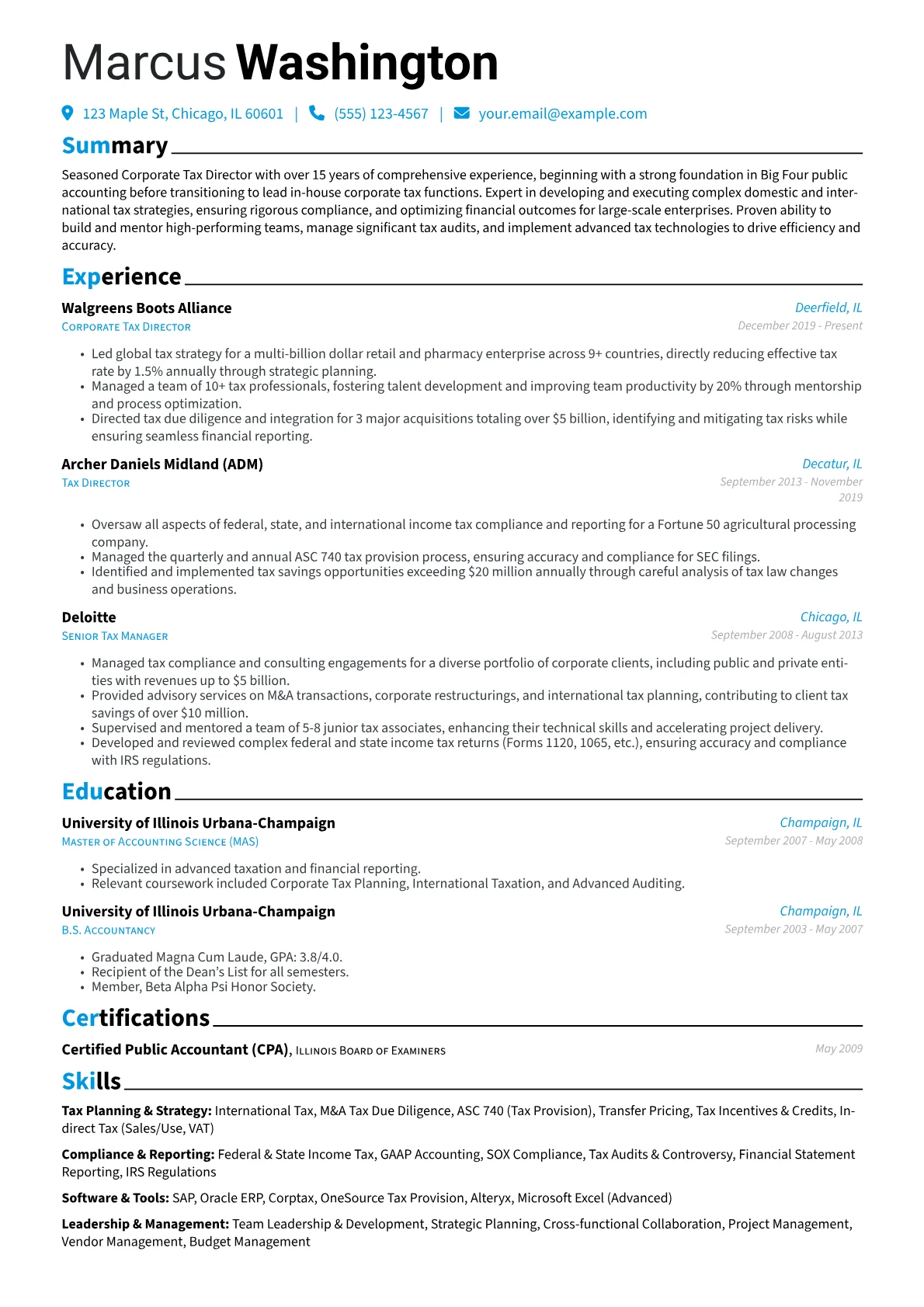 Career changer version - Page 1