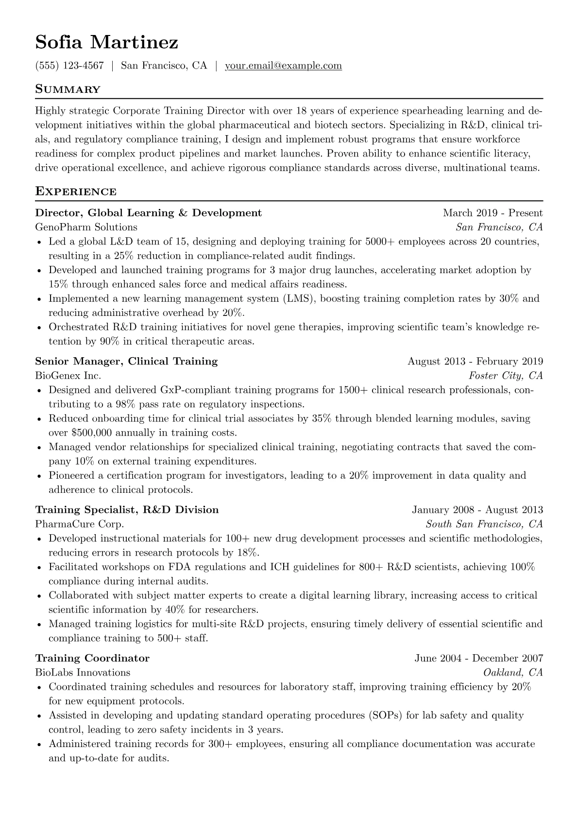 Learning & Development version - Page 1