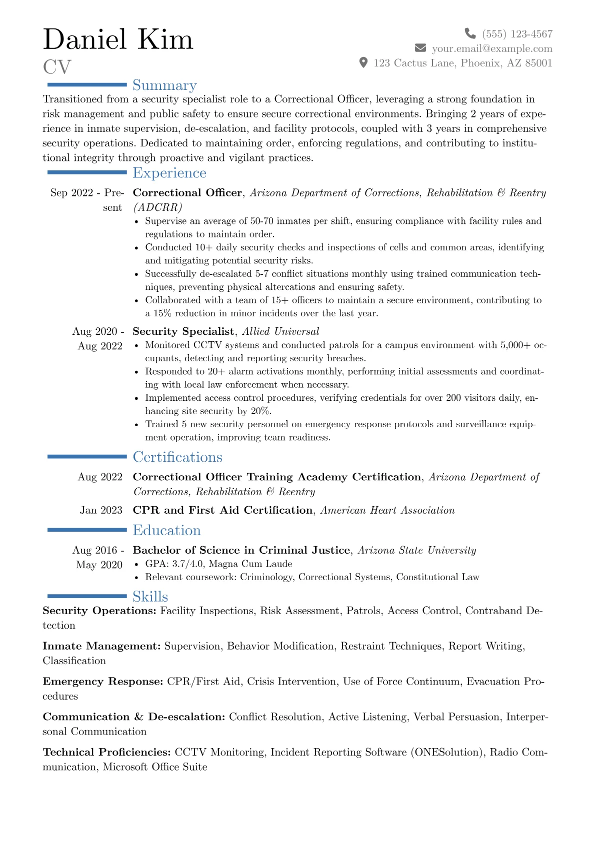 Career changer version - Page 1