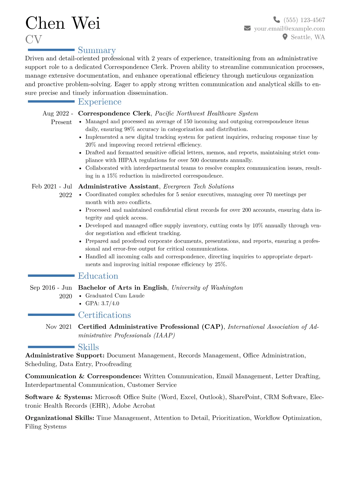 Career changer version - Page 1