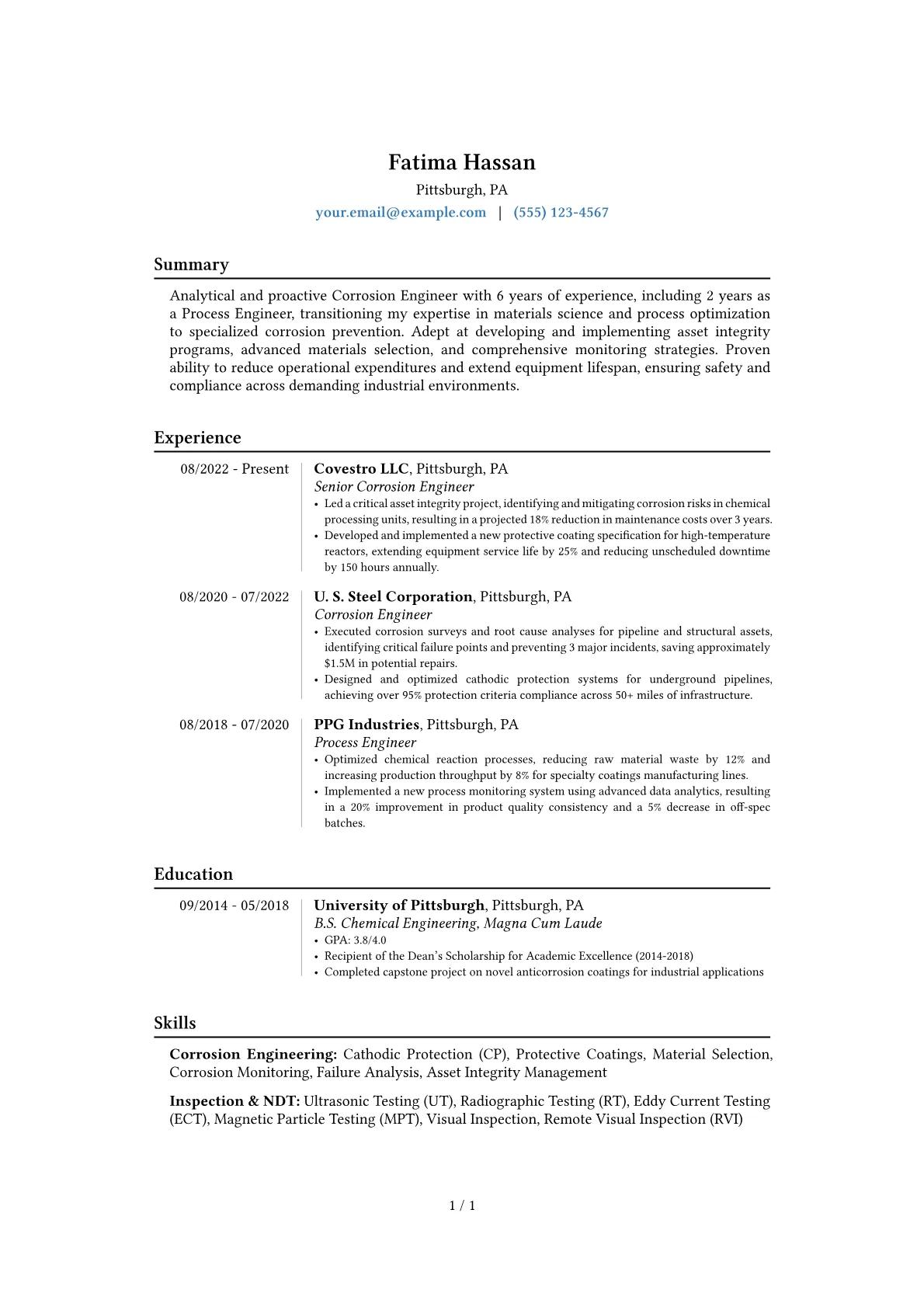 Career changer version - Page 1