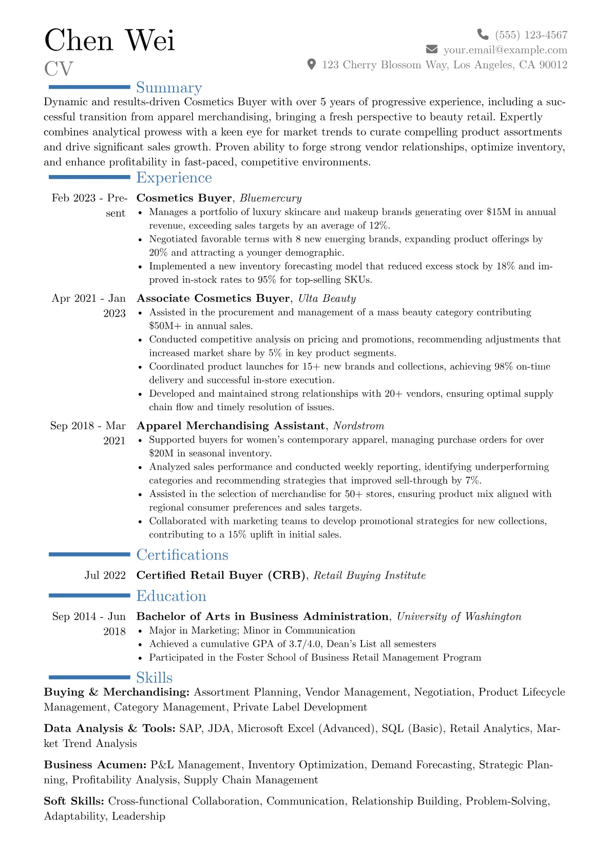 Career changer version - Page 1