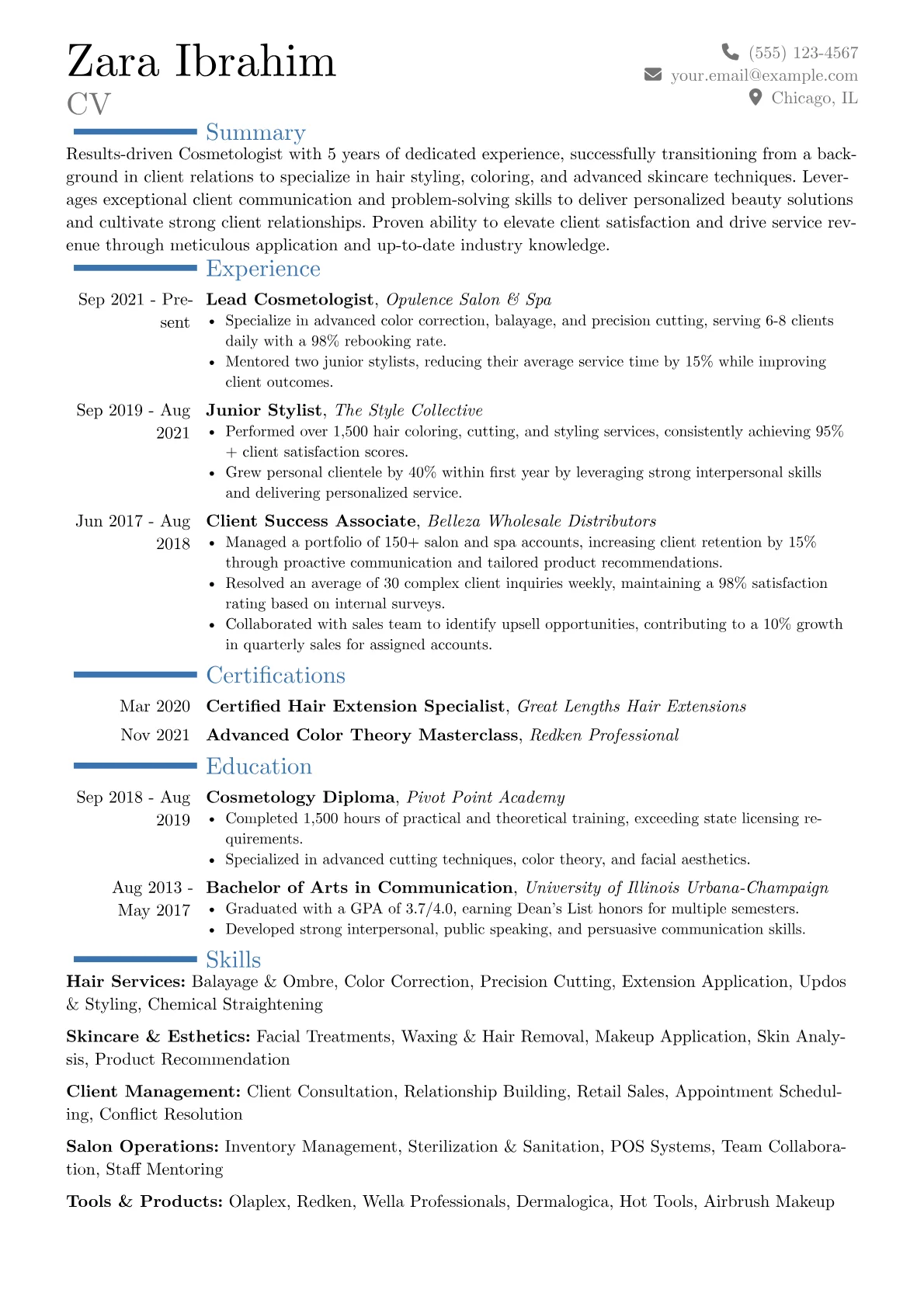 Career changer version - Page 1