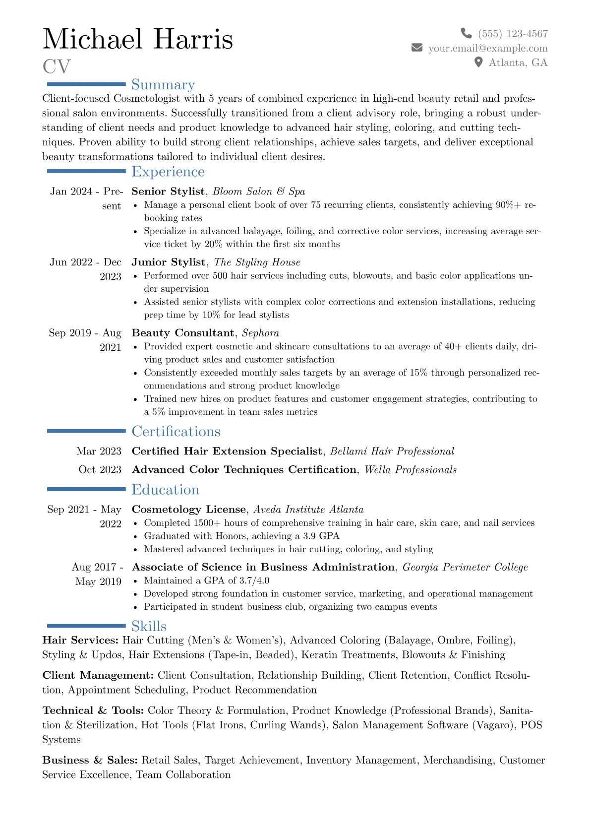 Career changer version - Page 1