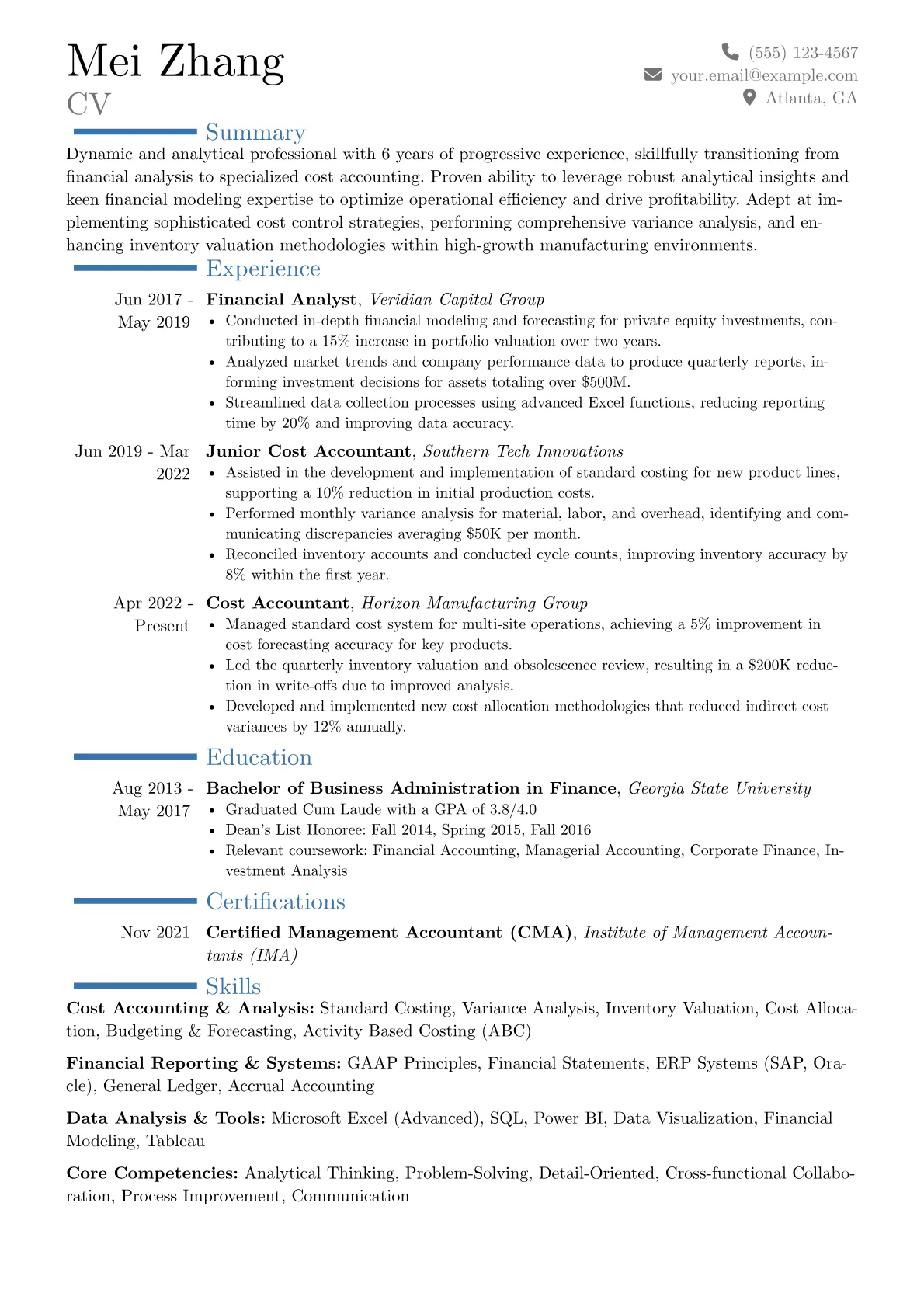 Career changer version - Page 1