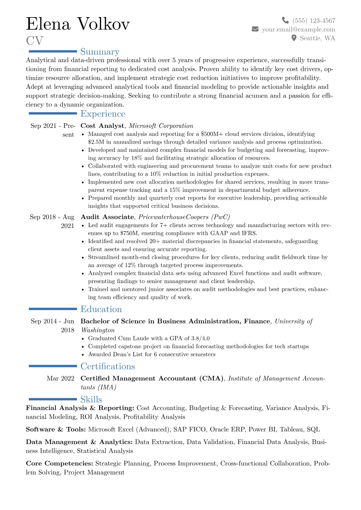 Career changer version - Page 1