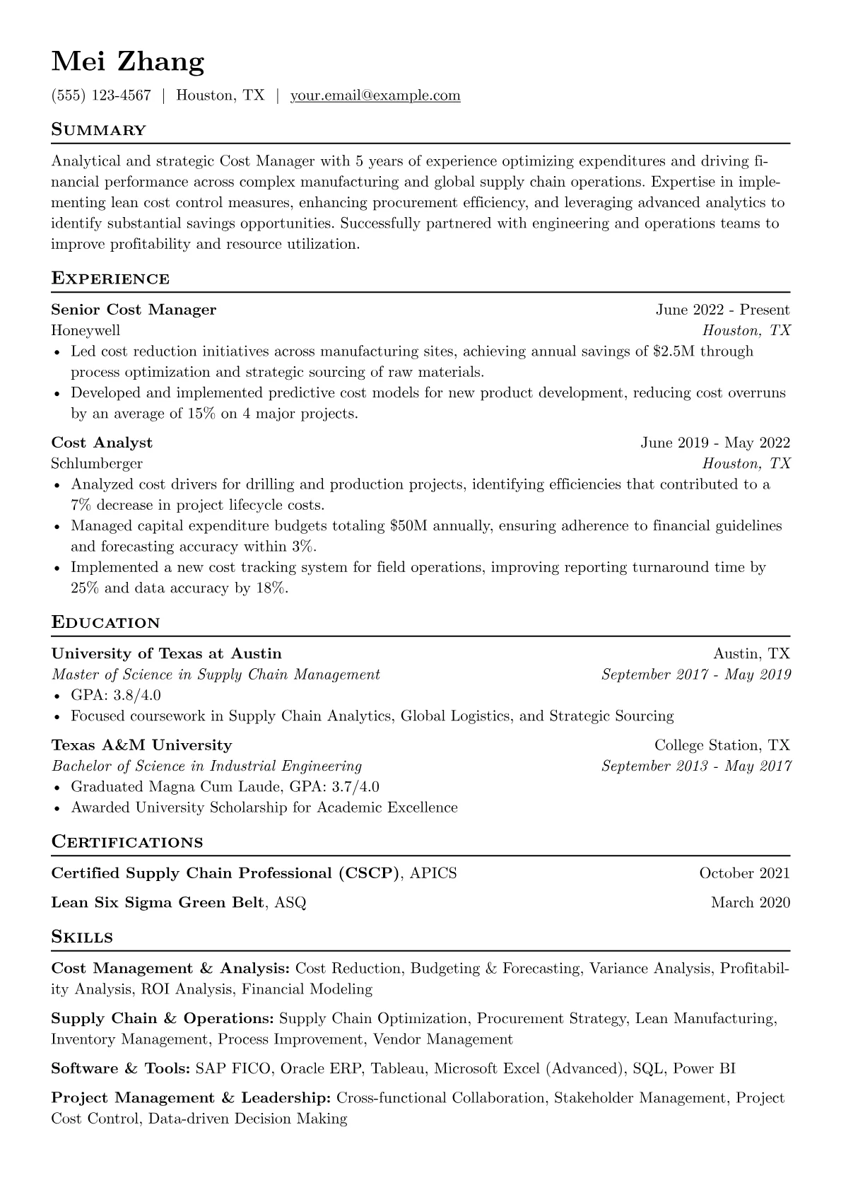 Manufacturing/Supply version - Page 1