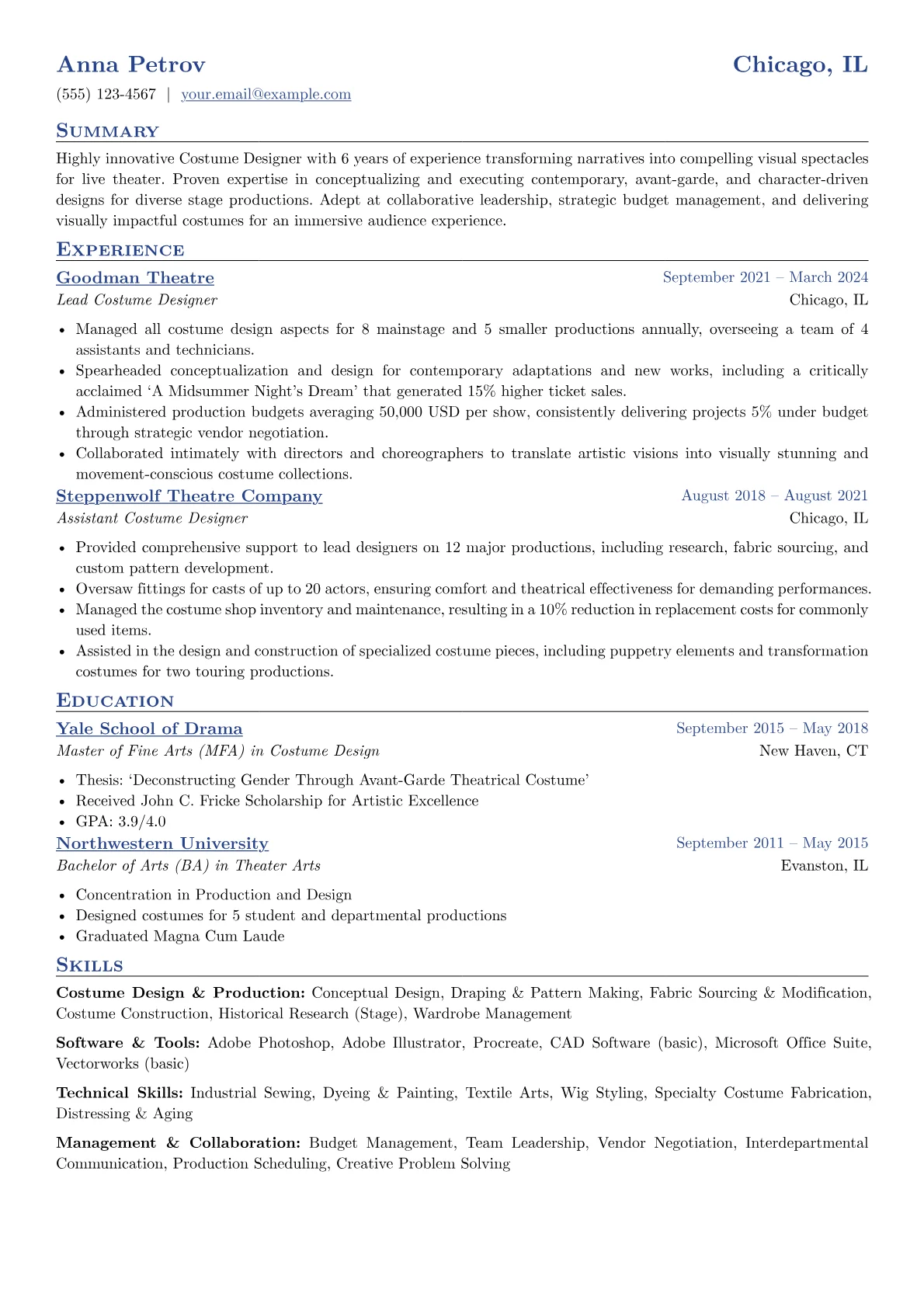 Live Theater version - Page 1