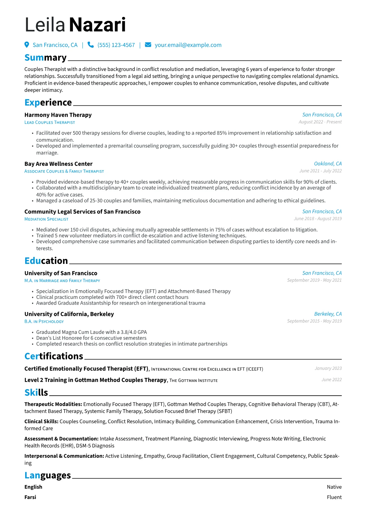 Career changer version - Page 1