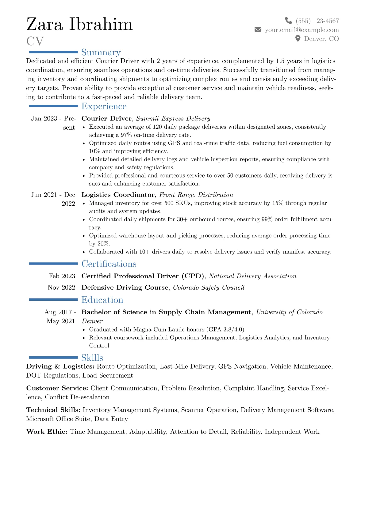 Career changer version - Page 1