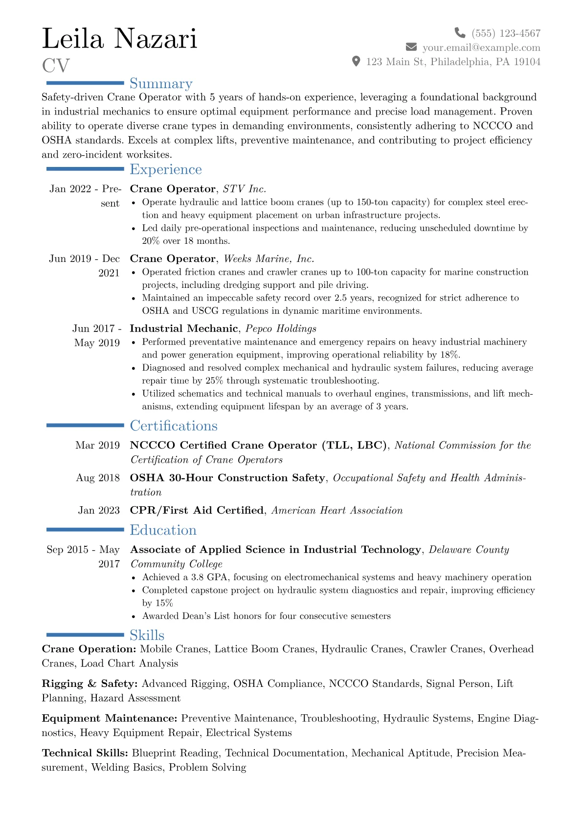 Career changer version - Page 1