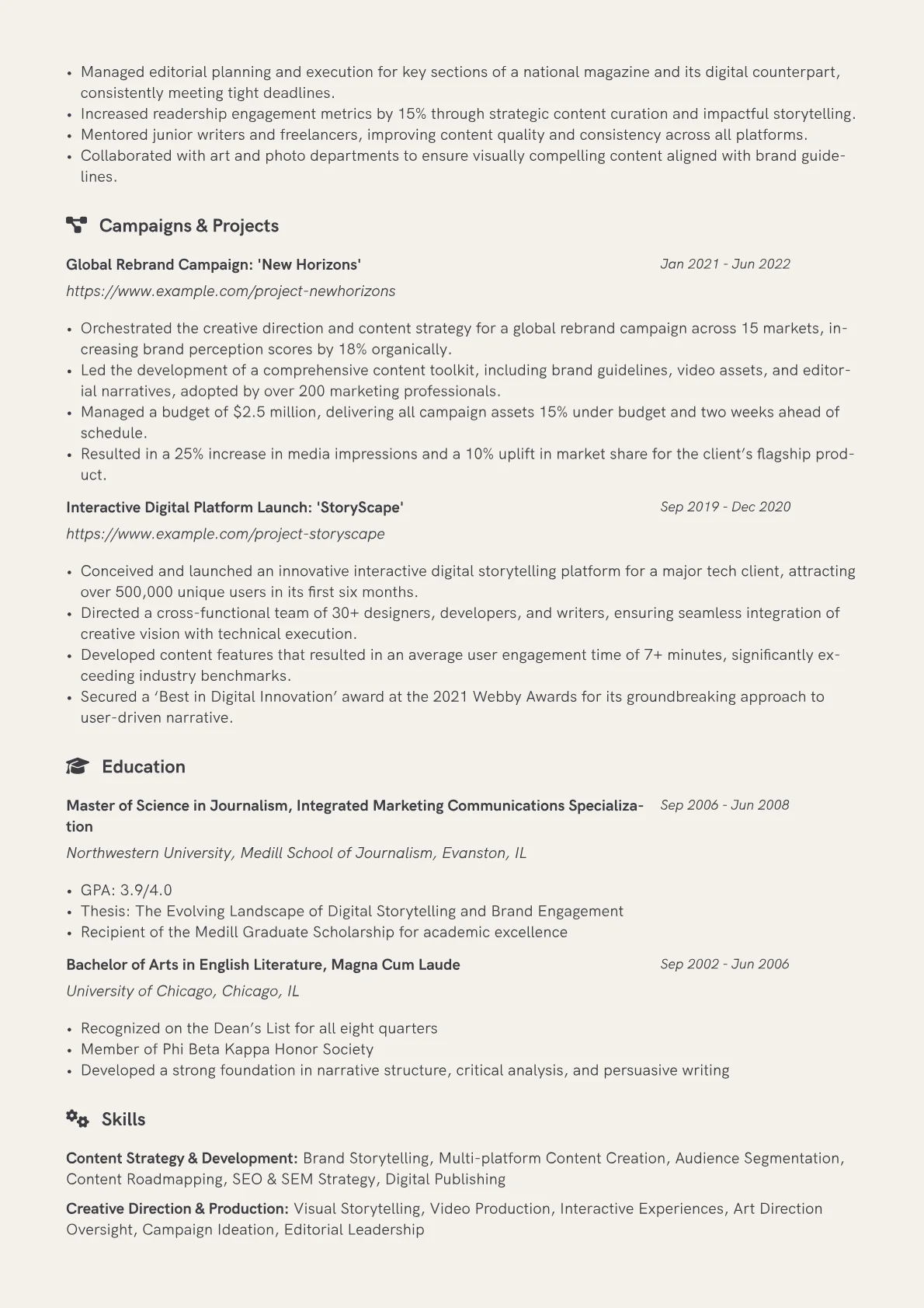 Career changer version - Page 2