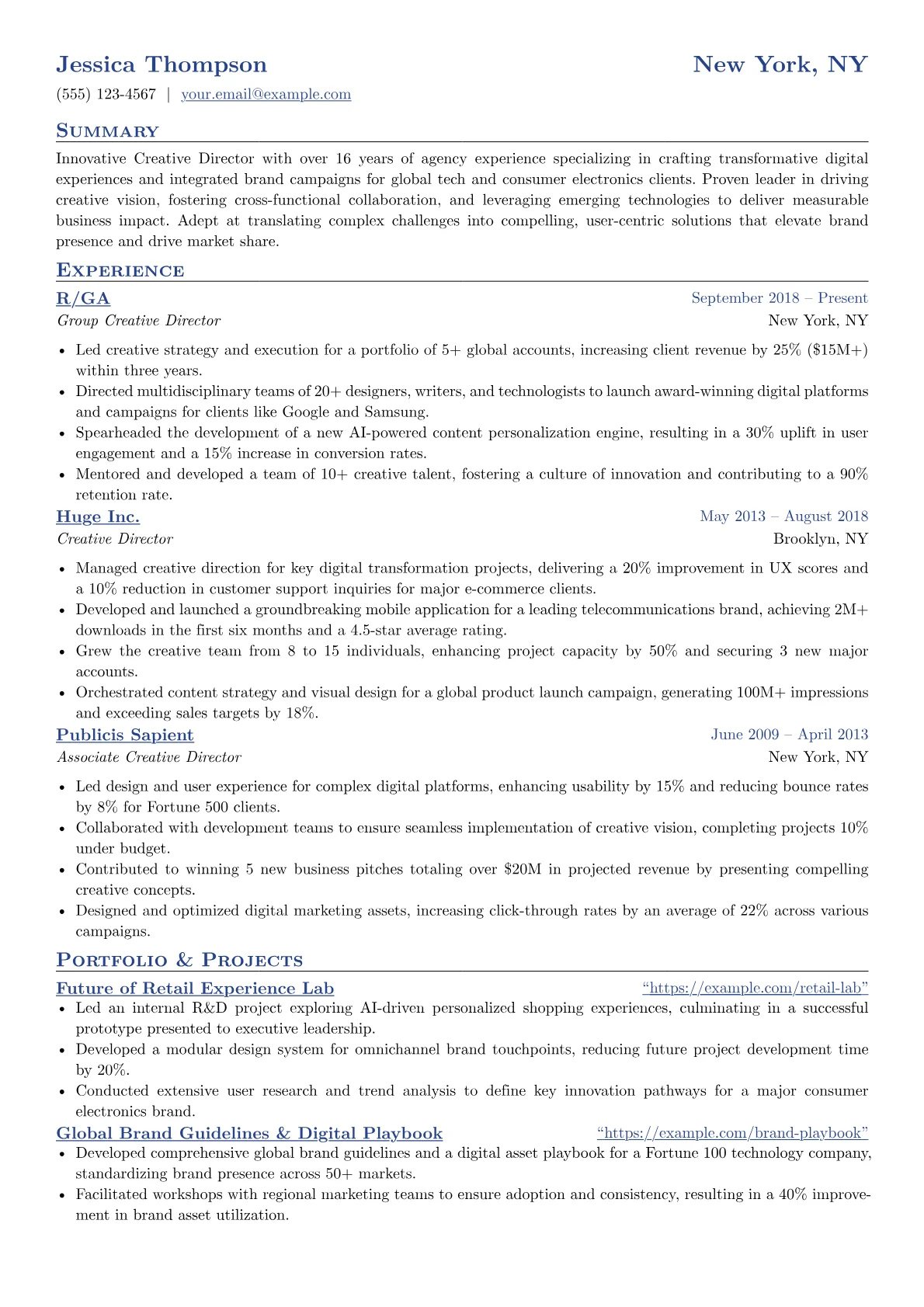 Creative Director version - Page 1