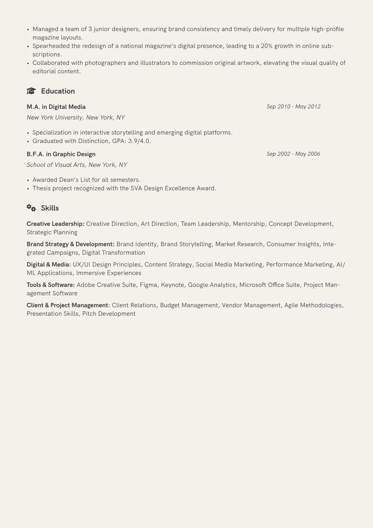 Career changer version - Page 2