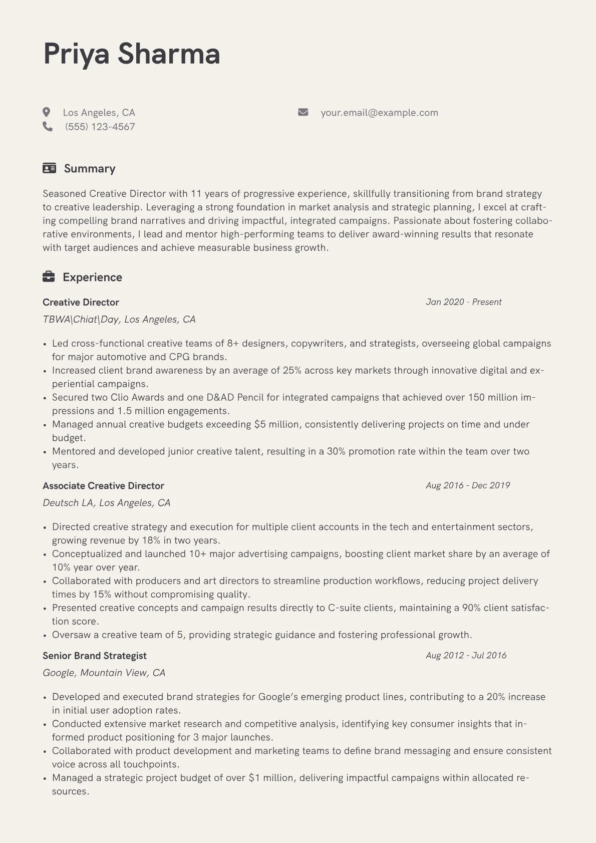 Career changer version - Page 1