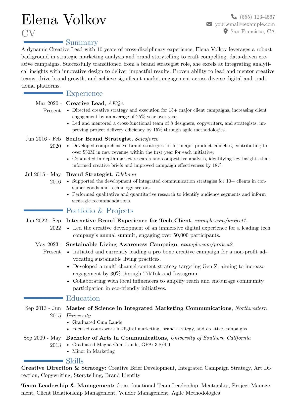 Career changer version - Page 1