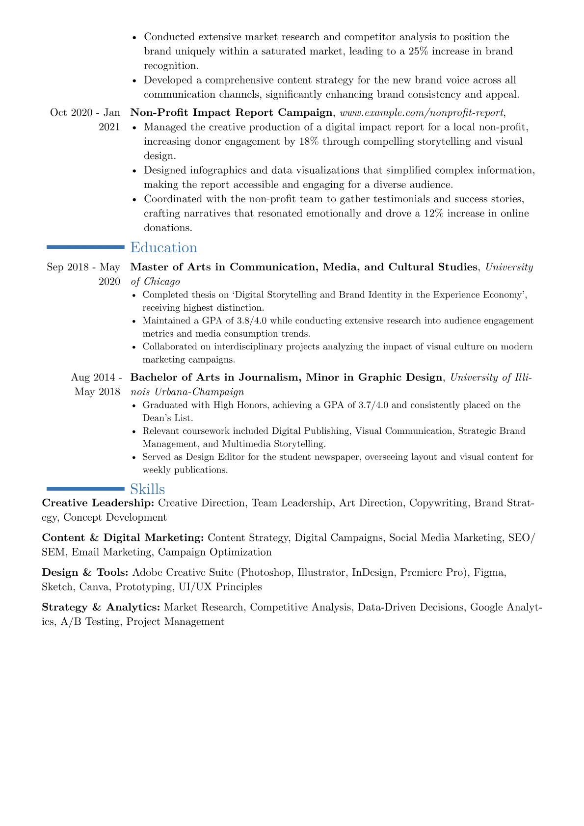 Career changer version - Page 2