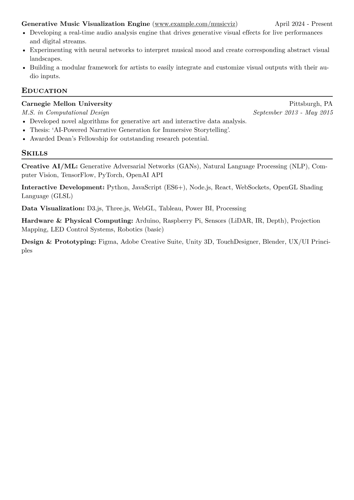 Creative Technologist version - Page 2
