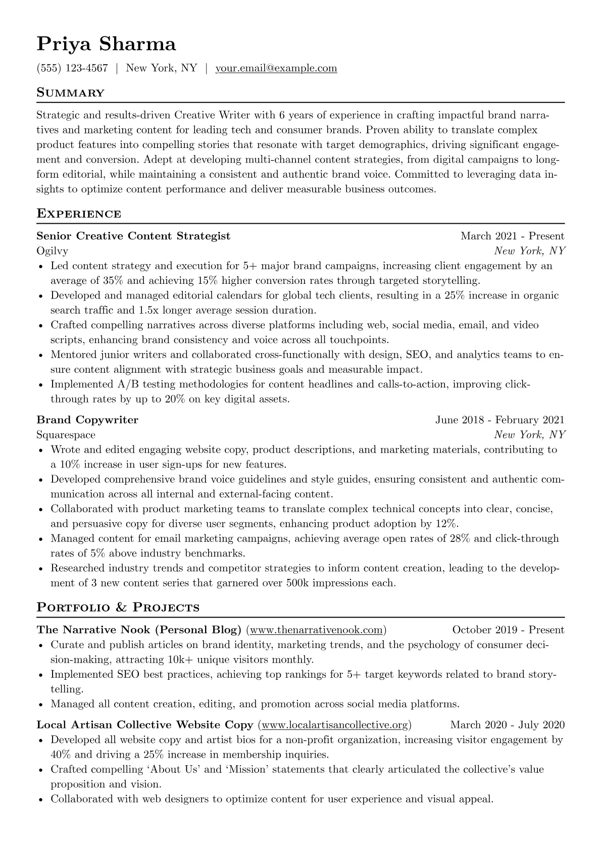 Creative Writer version - Page 1