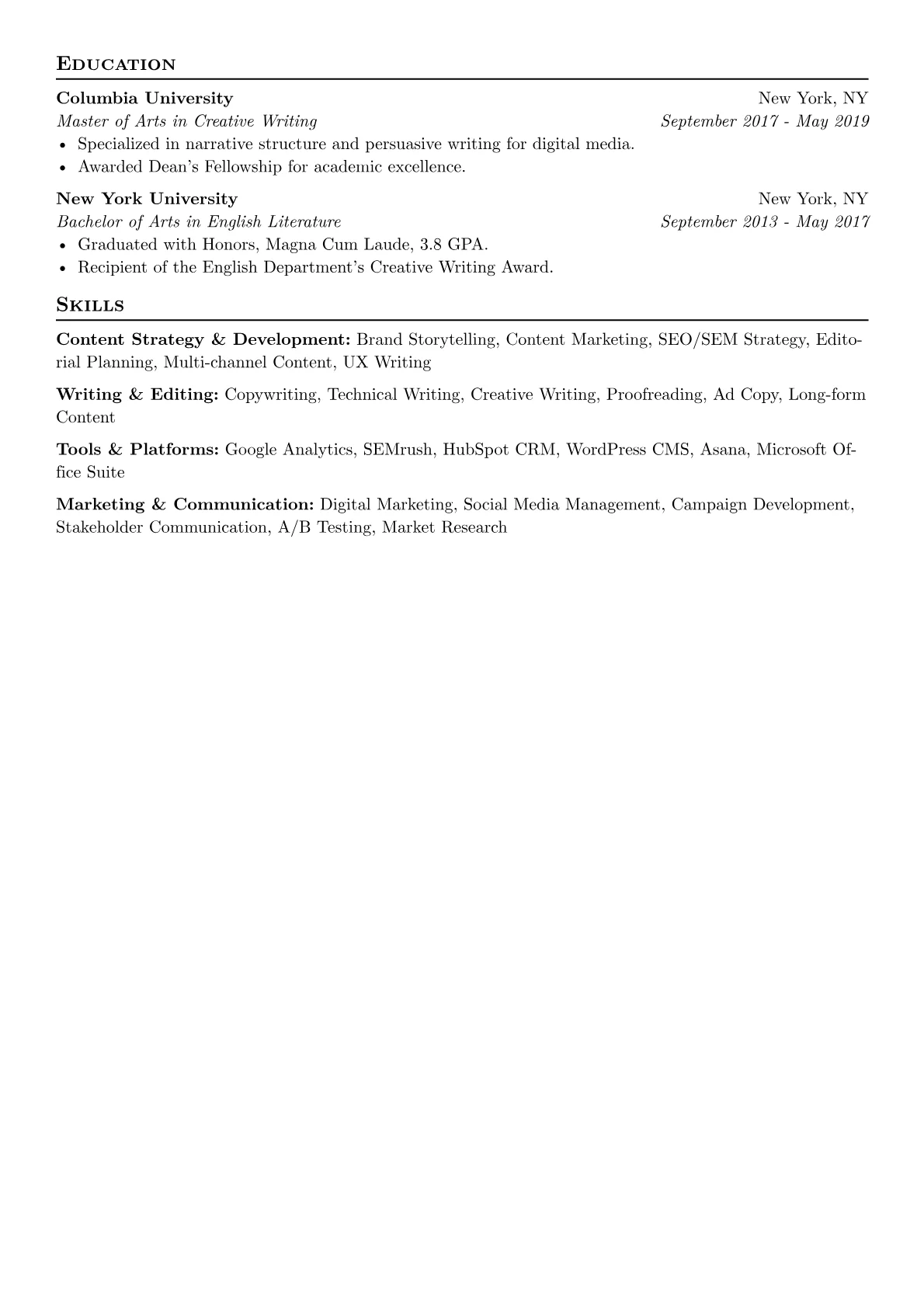 Creative Writer version - Page 2