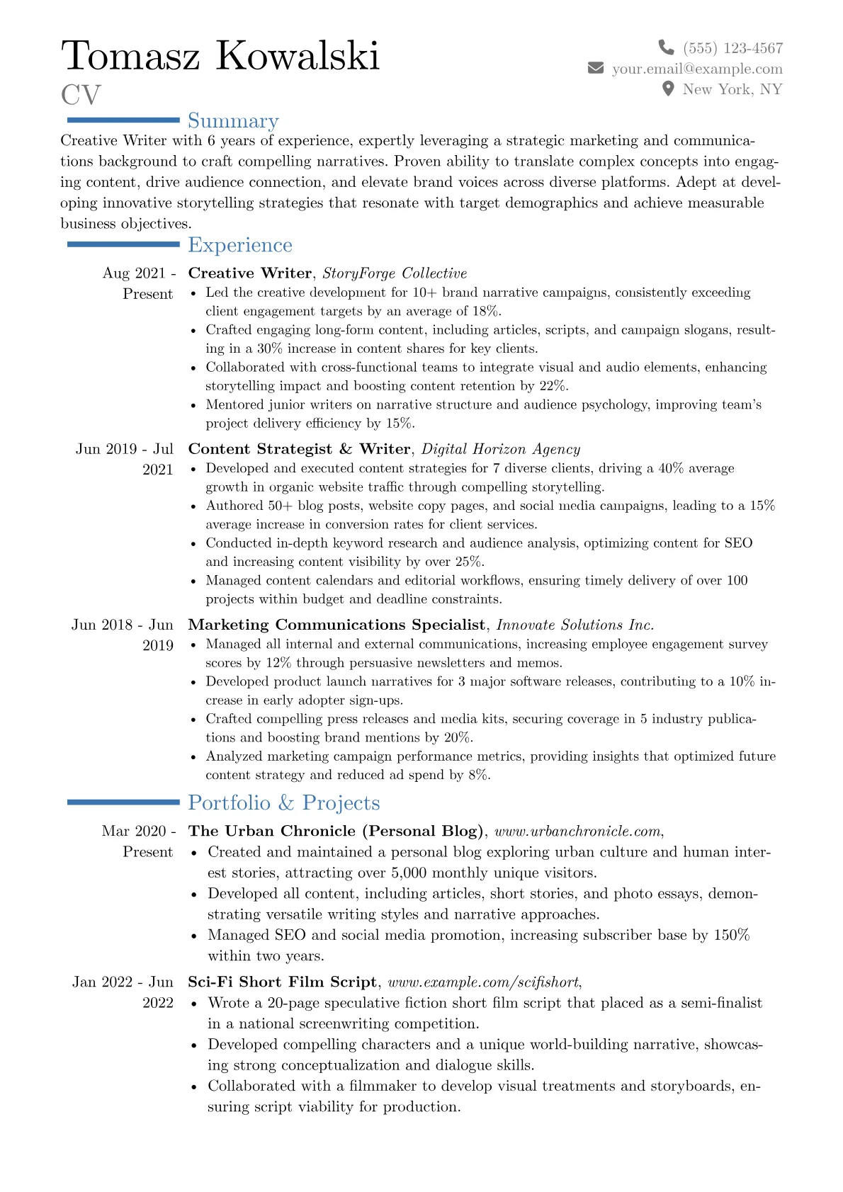 Career changer version - Page 1