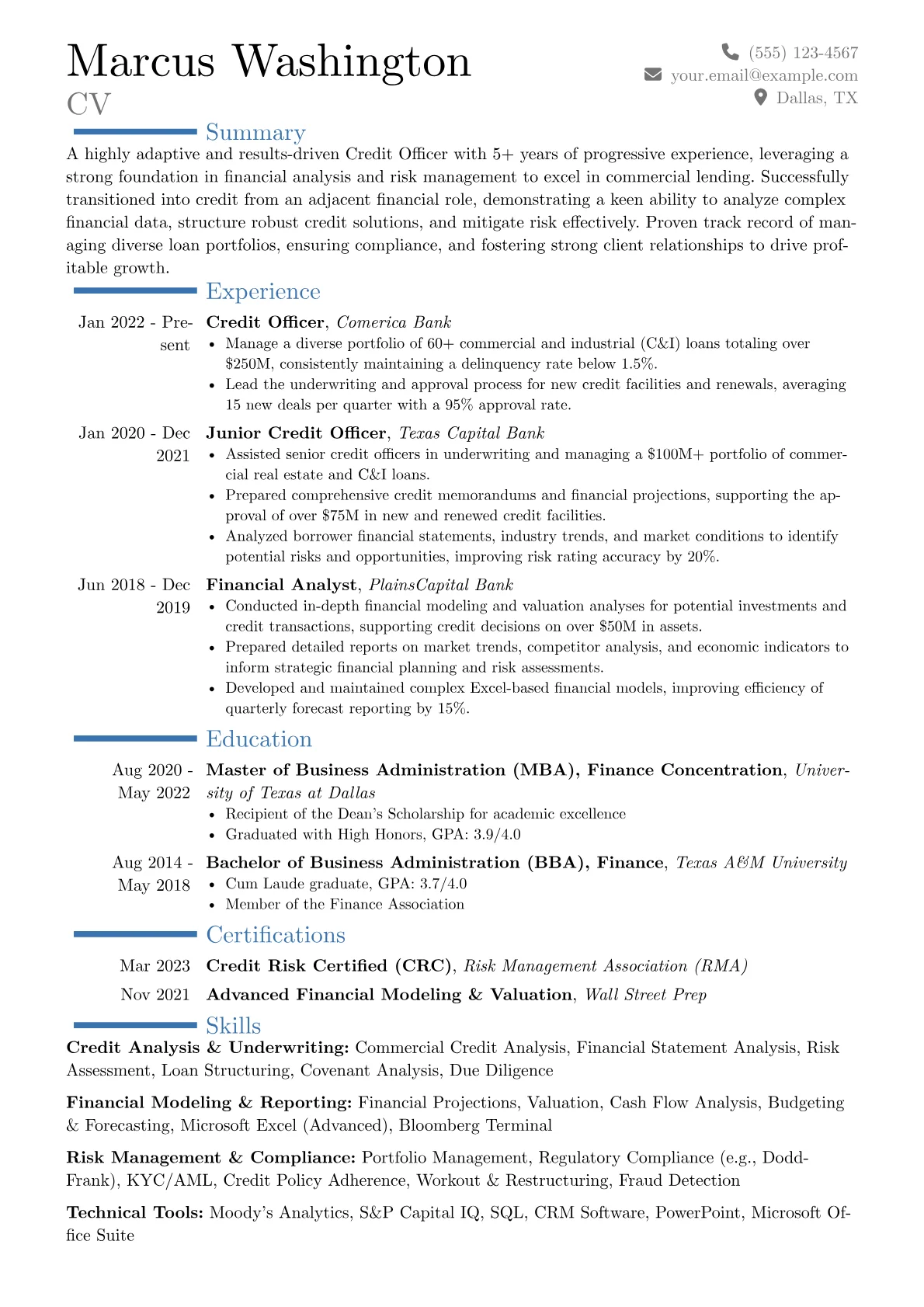 Career changer version - Page 1