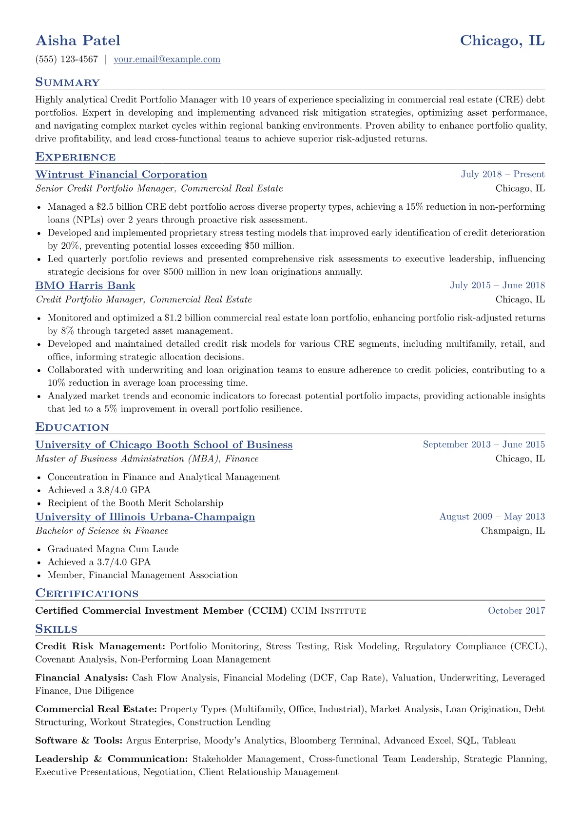 Credit Risk Management version - Page 1