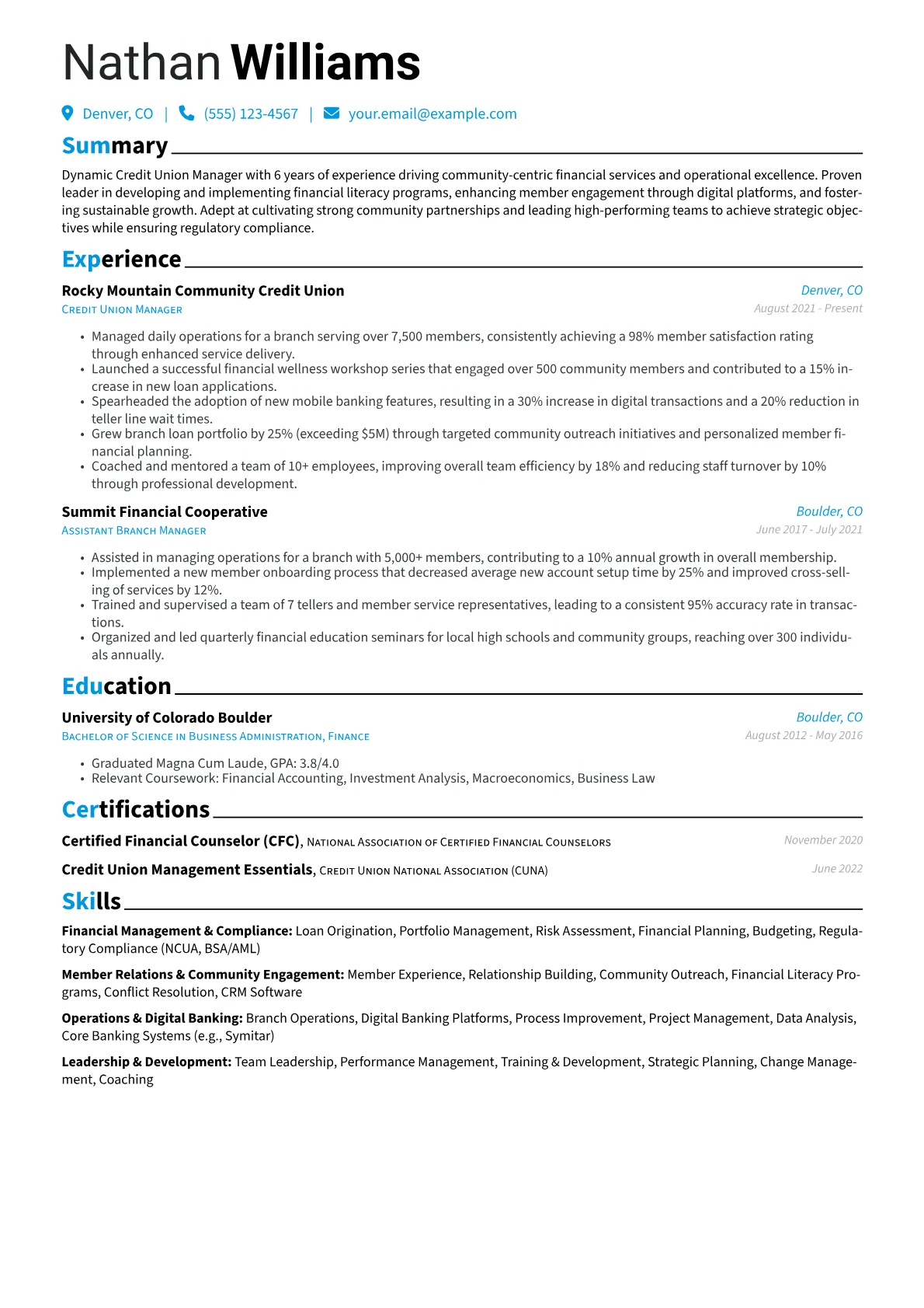 Financial Management version - Page 1