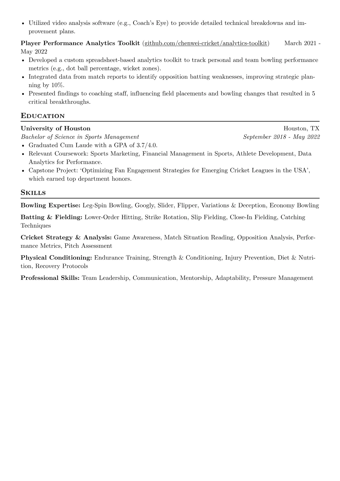 Cricket Player - Spin version - Page 2