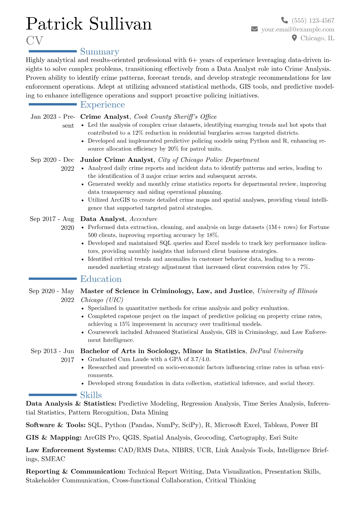 Career changer version - Page 1