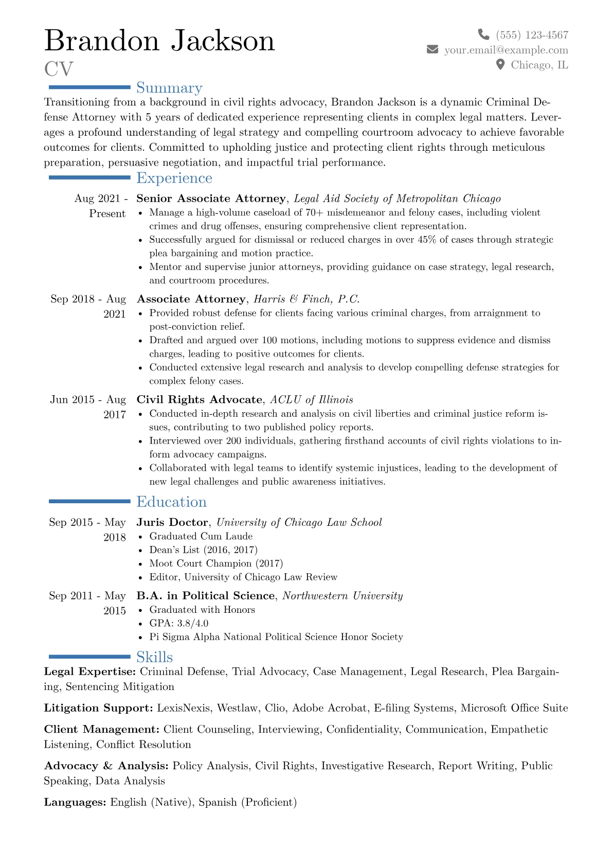 Career changer version - Page 1