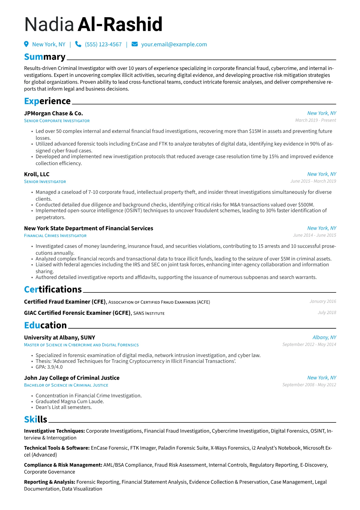 Corporate Financial version - Page 1