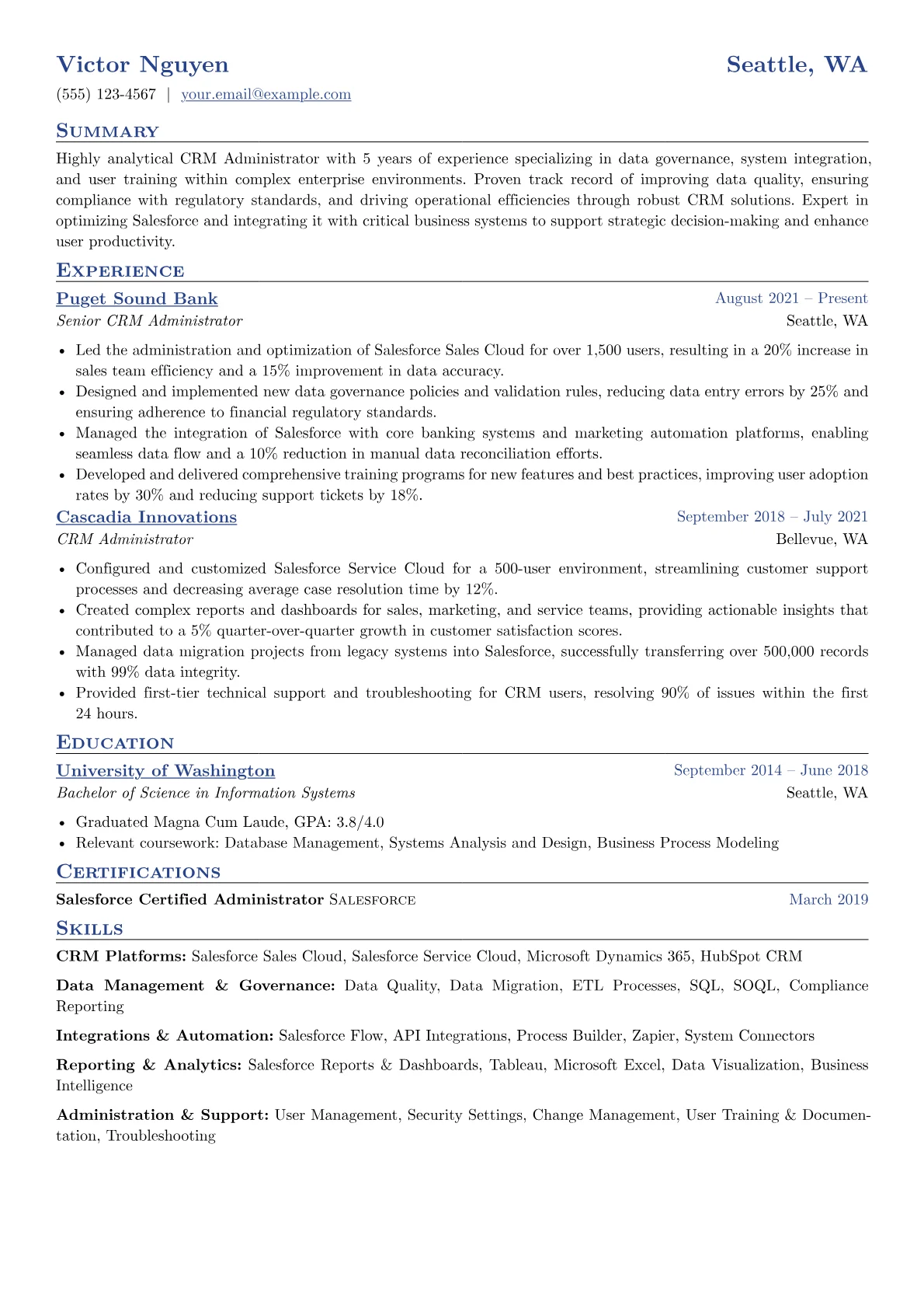 Compliance & Data version - Page 1