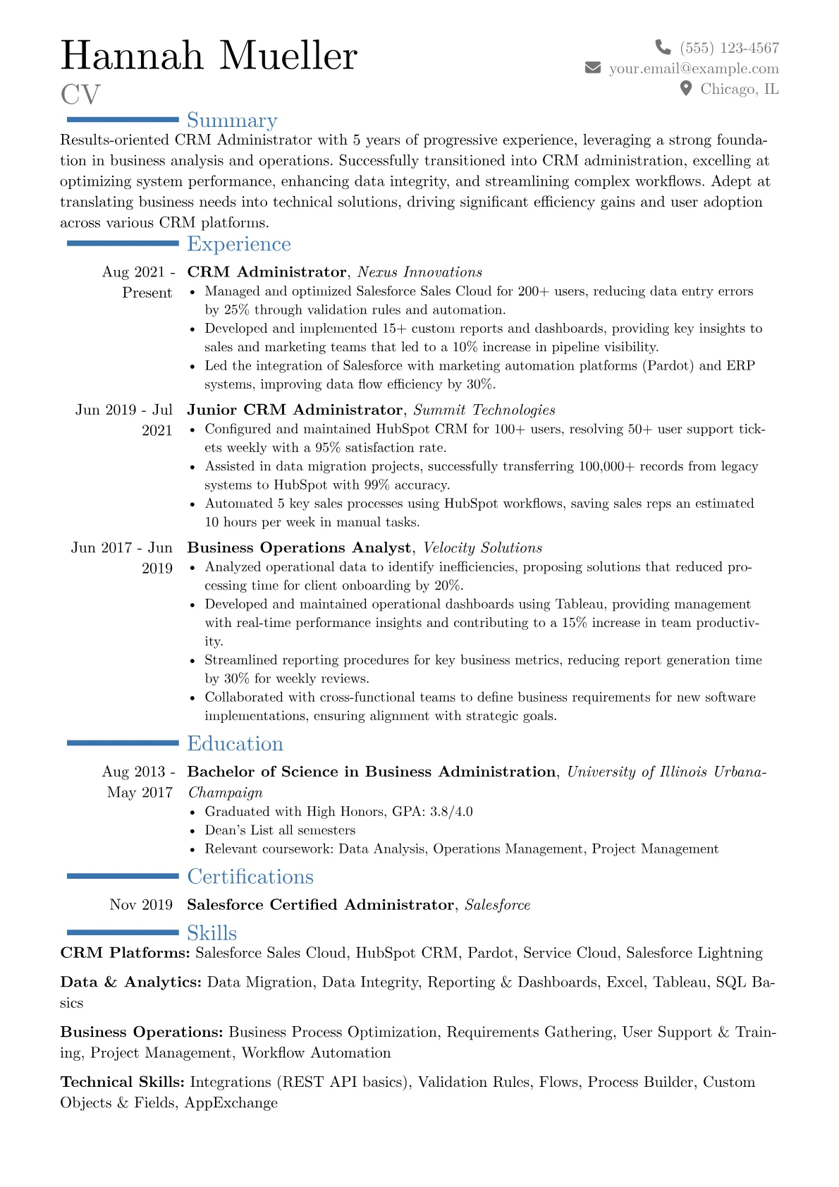 Career changer version - Page 1