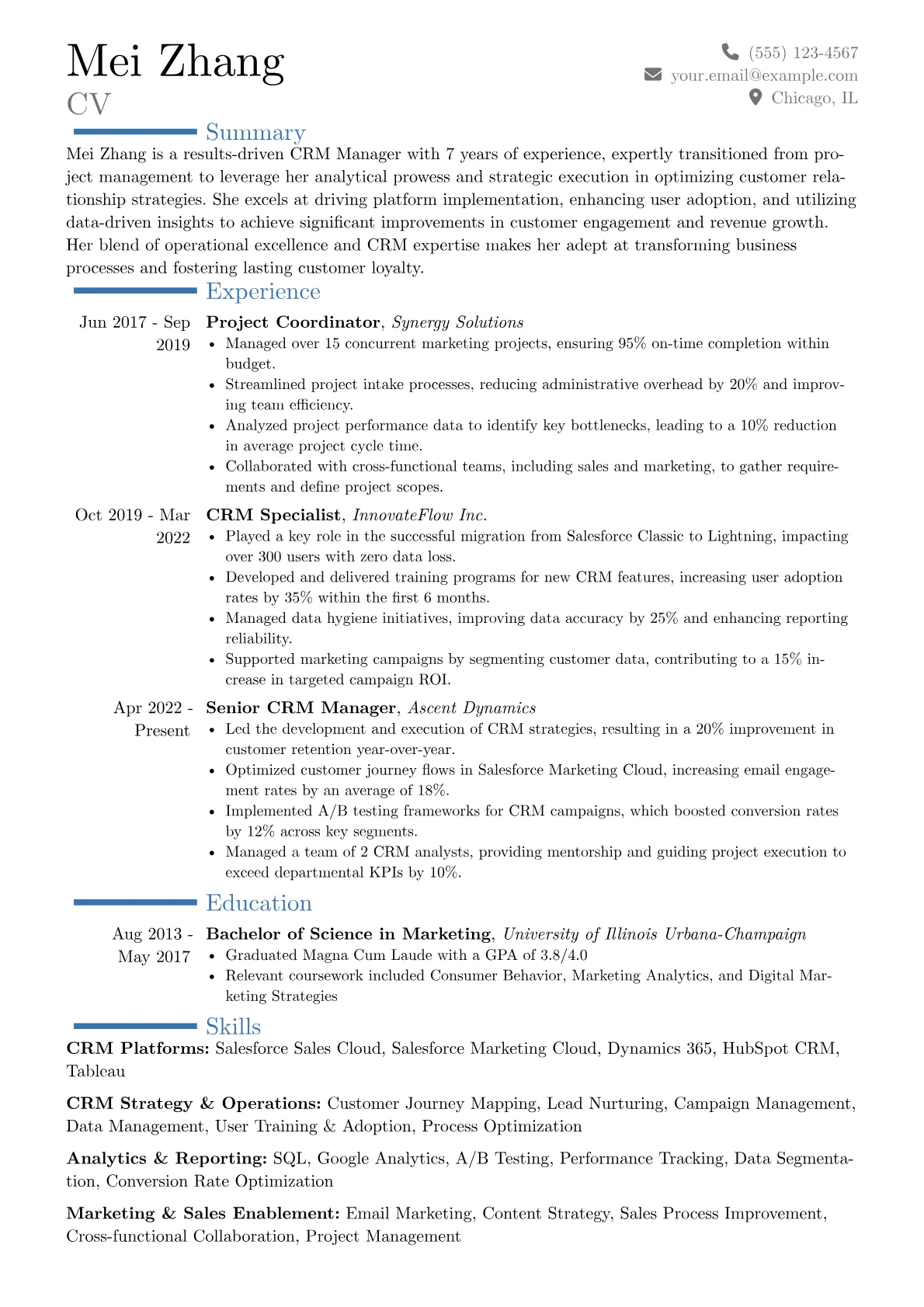 Career changer version - Page 1