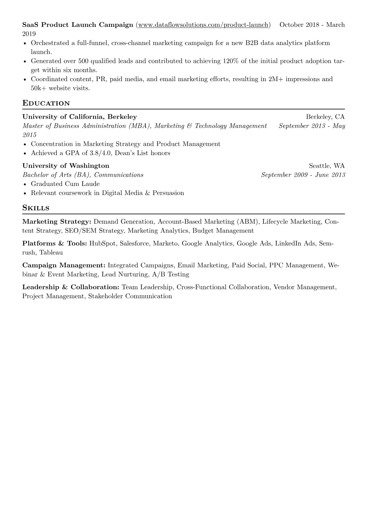 Marketing Strategy version - Page 2