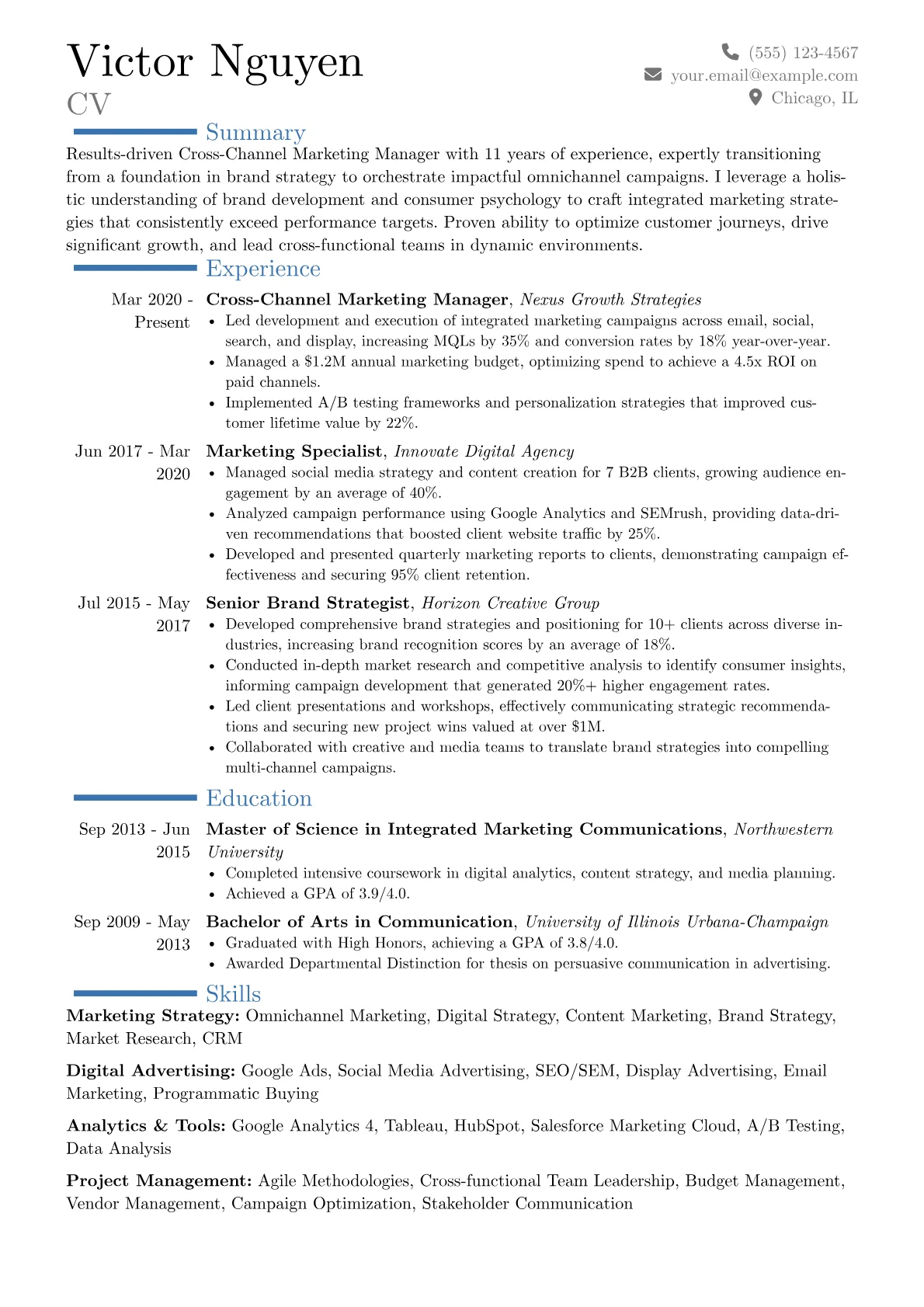 Career changer version - Page 1