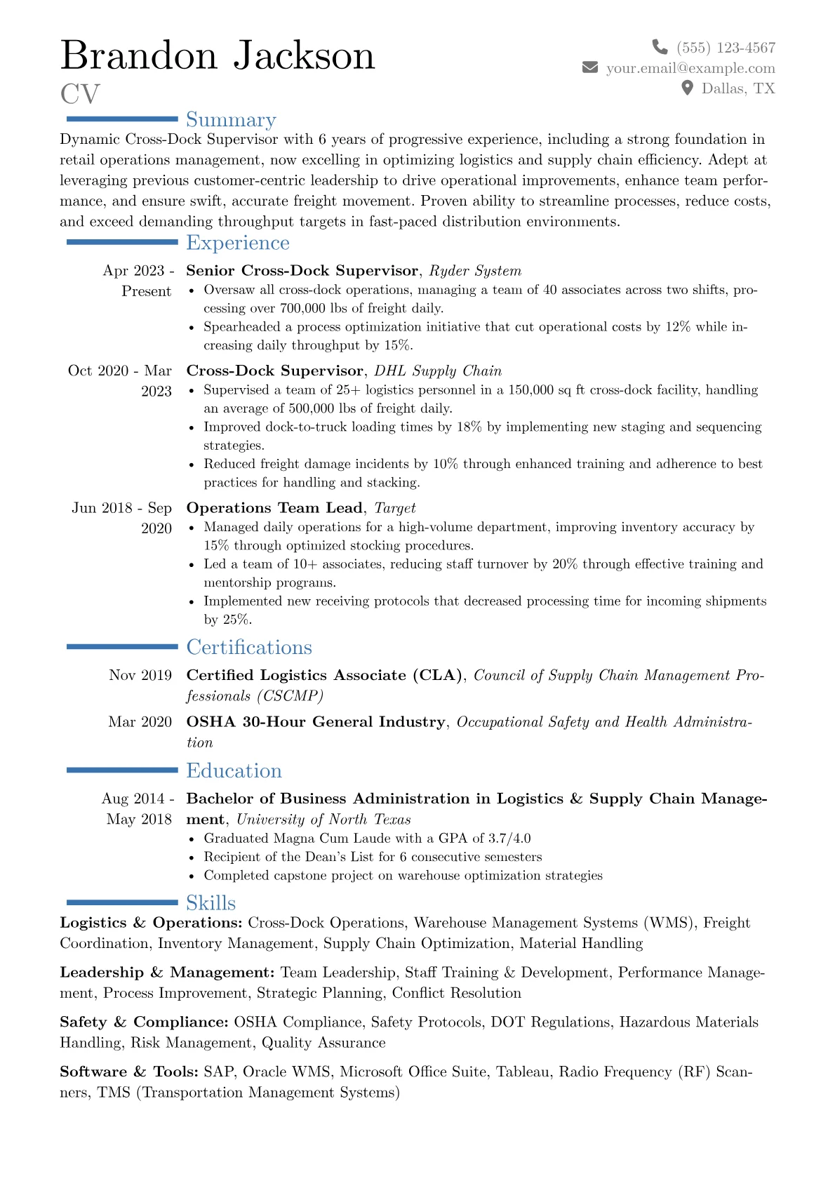 Career changer version - Page 1