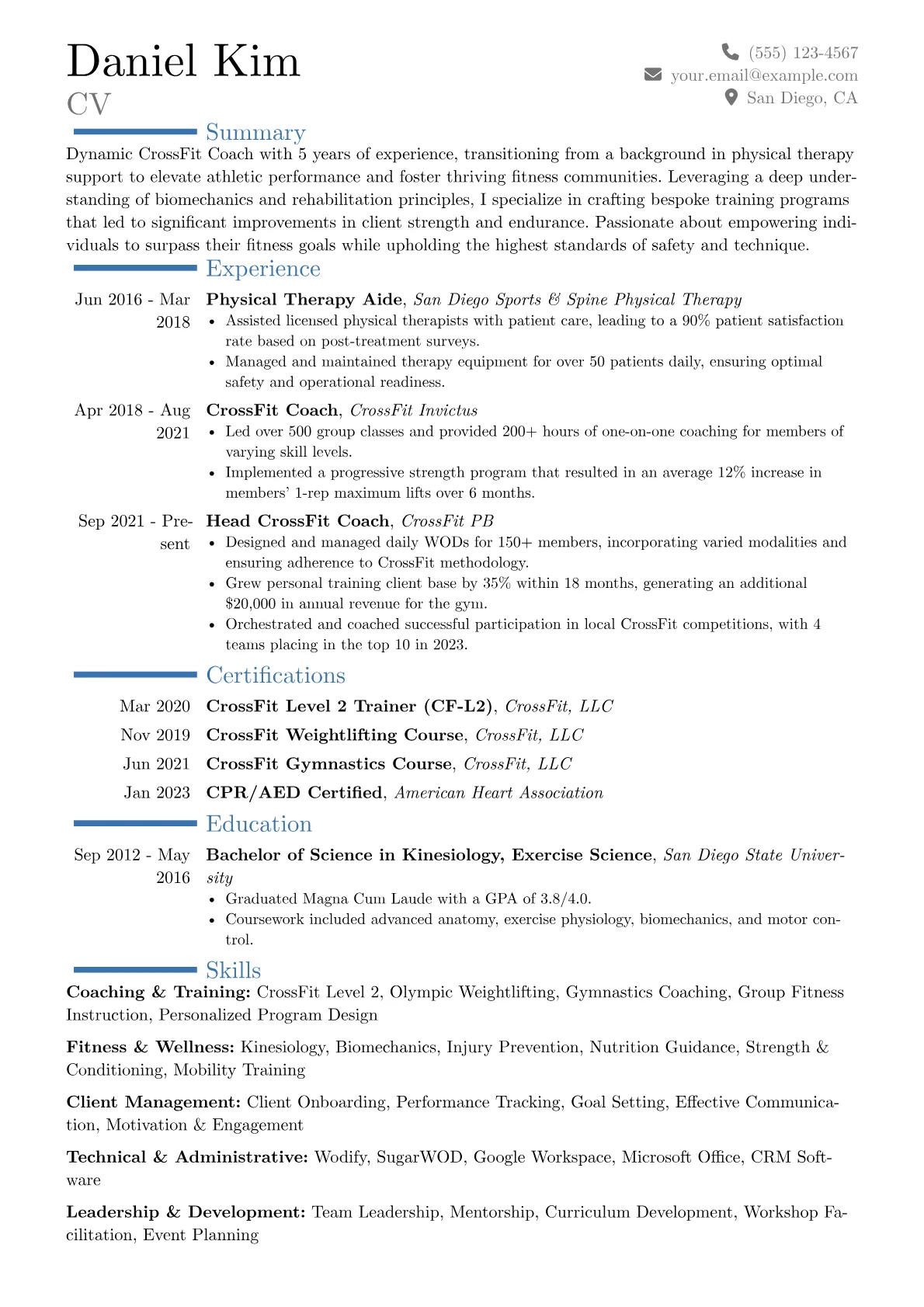 Career changer version - Page 1